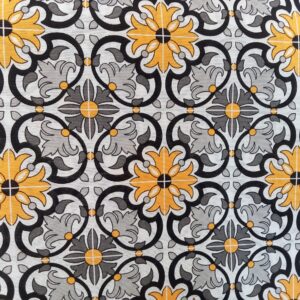 Loneta Estampada Azulejos