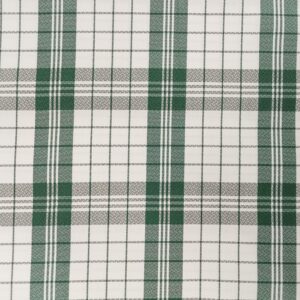 Tela Mantelería Cuadros Verdes